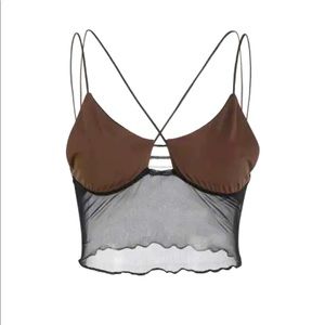 Zaful mesh crop top